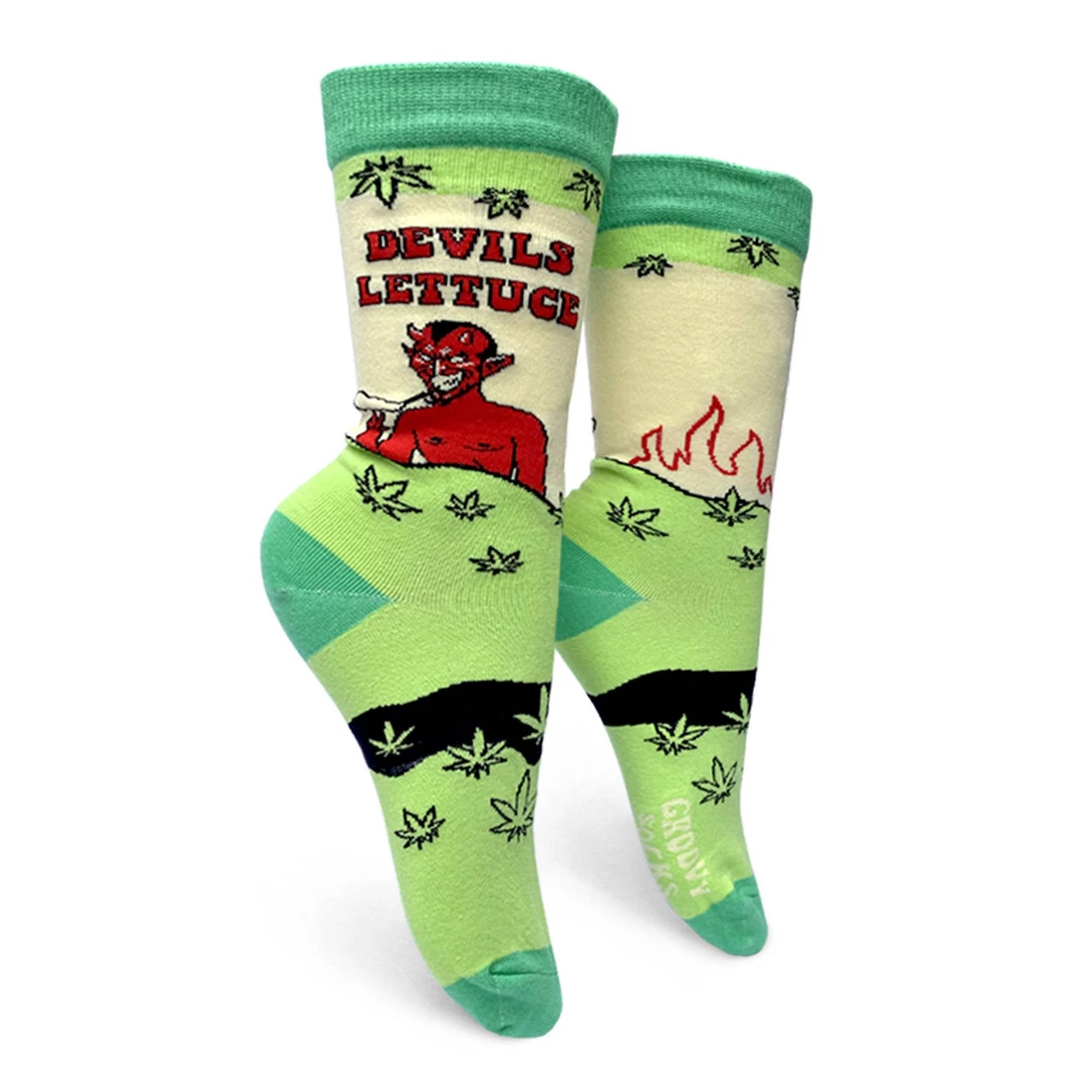 Devils Lettuce Crew Socks