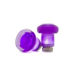 Chaya Jammerz Light Up Toe Plugs 5/8" - Violet