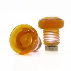 Chaya Jammerz Light Up Toe Plugs 5/8" - Root Beer