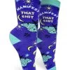 Manifest That Shit Crew Socks