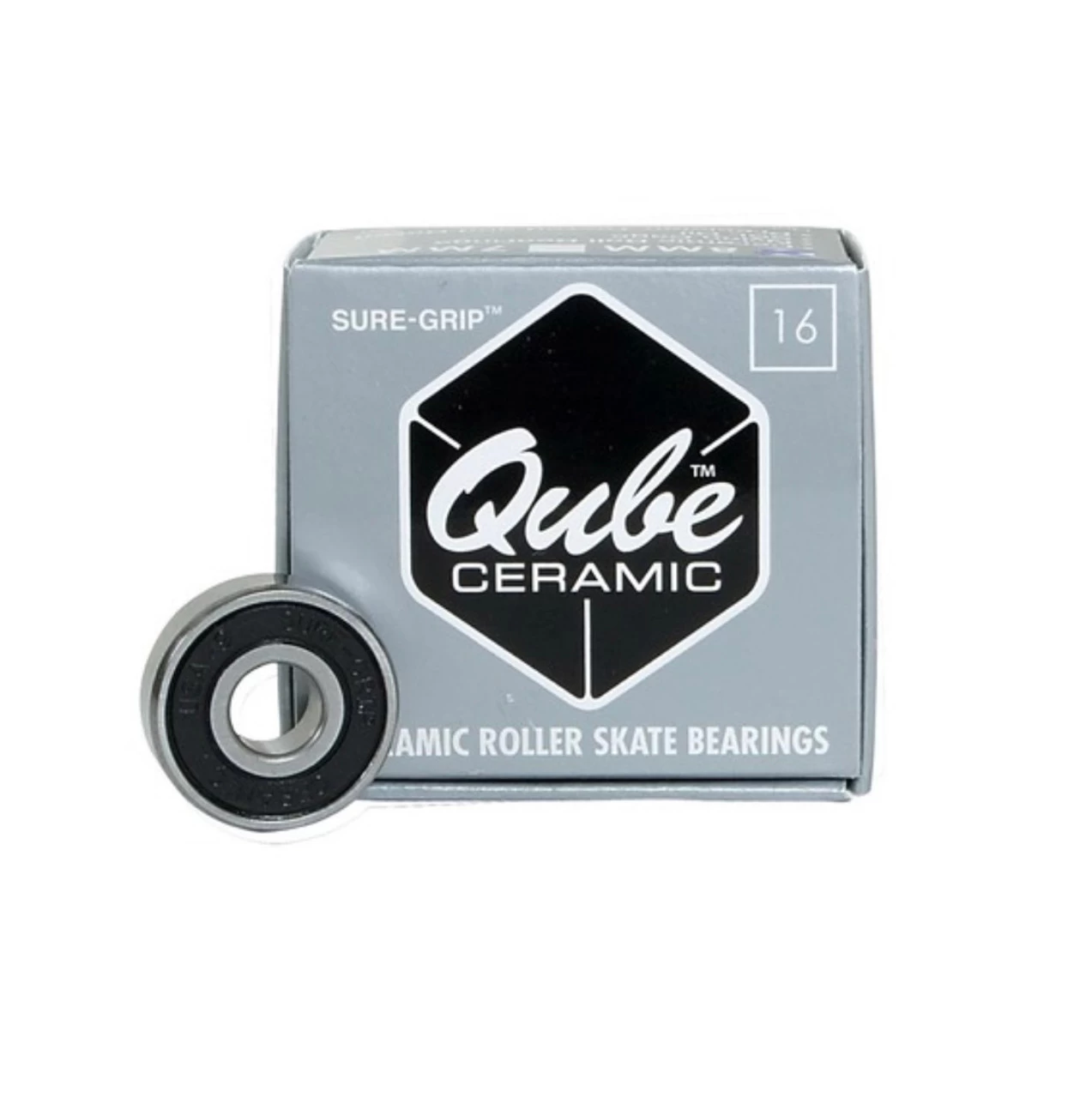 Sure-Grip Qube Ceramic Bearings 16-Pack 1 Sure-Grip Qube Ceramic Bearings 16-Pack