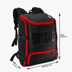 Bont Skate Backpack -Outdoor Skates Shop Backpack Red Angle Spec large 02032.1653593070