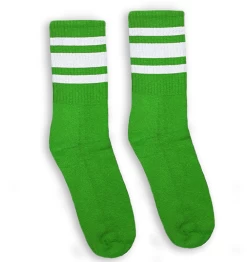 Socco Celtic Green With White Stripes Socks