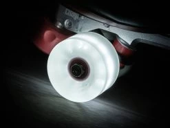 Chaya Neon LED Wheels (4-Pack) -Outdoor Skates Shop Chaya Neon White Wheels 3 17185.1652795295