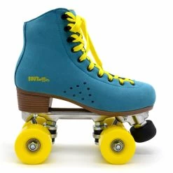 Cyan Citrus Roller Skates