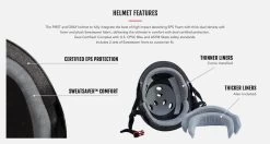 Triple 8 Certified Sweatsaver Helmet - Shaved Ice 7 Triple 8 Certified Sweatsaver Helmet - Shaved Ice -Outdoor Skates Shop FEATURES 37601.1655751944
