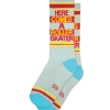 Here Comes A Roller Skater Socks