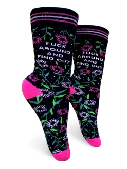 Fuck Around And Find Out Crew Socks