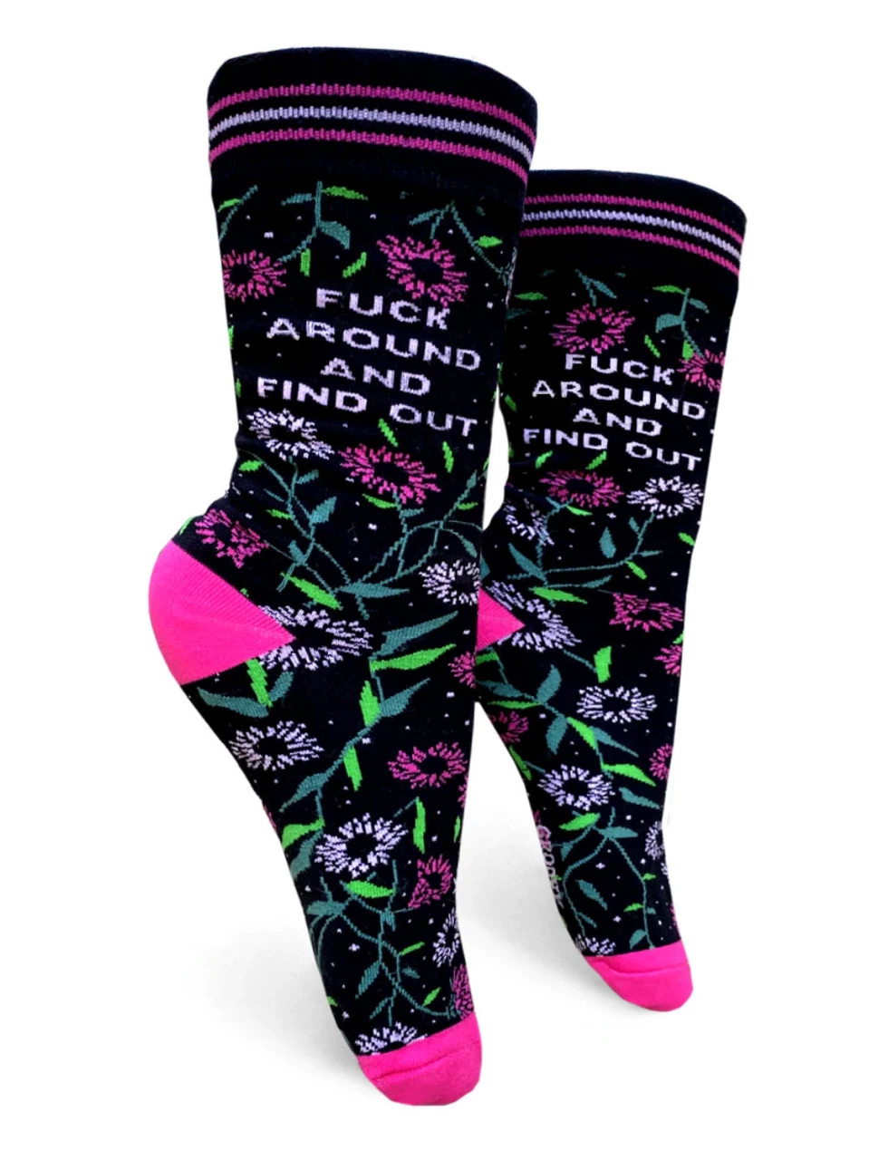 Fuck Around And Find Out Crew Socks