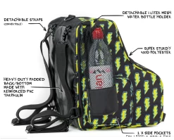 Freewheelin' Roller Skate Crossover Bag - Bowie Bolts 6 Freewheelin' Roller Skate Crossover Bag - Bowie Bolts -Outdoor Skates Shop Screen Shot 2022 05 07 at 2.53.36 PM 06615.1654017892