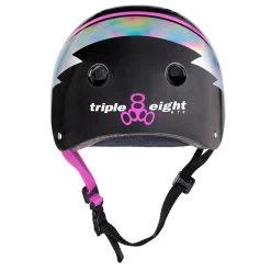 Triple 8 Certified Sweatsaver Helmet - Black Lightning Hologram 5 Triple 8 Certified Sweatsaver Helmet - Black Lightning Hologram -Outdoor Skates Shop Triple8 CertifiedSweatsaver Black Hologram Back 2daf8bd6 9f84 4af3 9261 6a0af83627cc 1024x1024 26895.1655047501