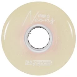 Chaya Neon LED Wheels (4-Pack) -Outdoor Skates Shop chaya neon white 6538m 78a 4 pack 87265.1652795295