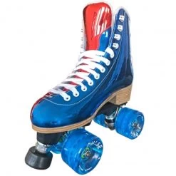 Atom Jackson EVO Skates - Red & Blue