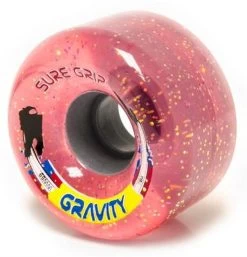 Sure-Grip Gravity Glitter Outdoor Wheels - 8 Pack