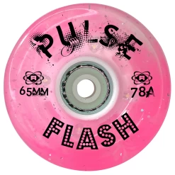 Atom Pulse Flash Wheels 4-Pack -Outdoor Skates Shop pink pulse flash CART 1080x 03856.1655751592