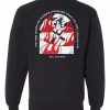 Hell On Quads Black Crewneck Sweatshirt